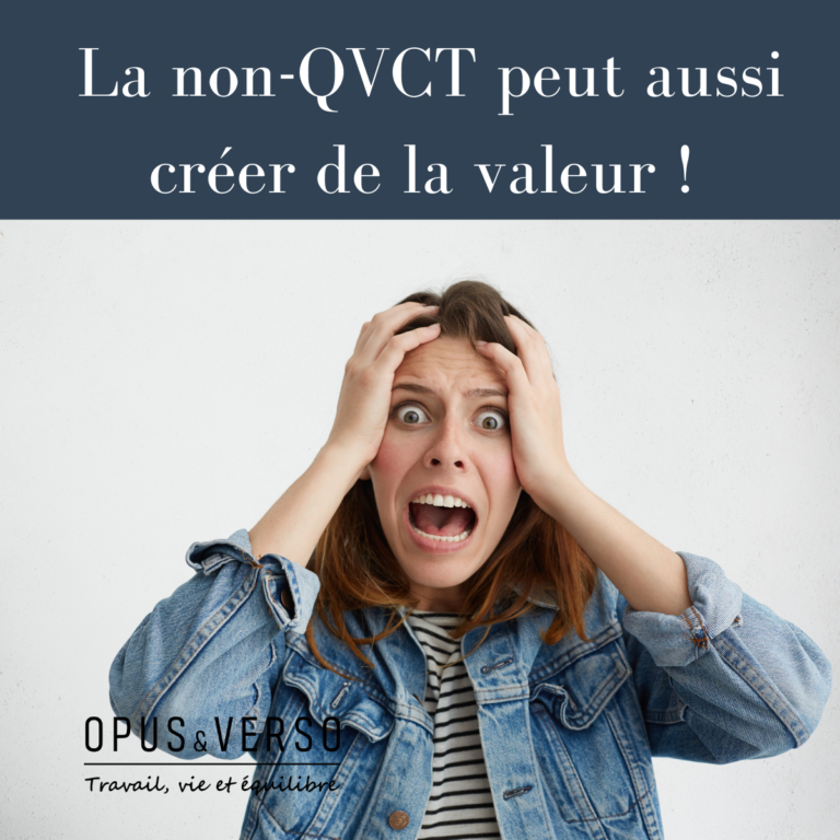 Lire la suite à propos de l’article La non-QVCT peut aussi créer de la valeur !